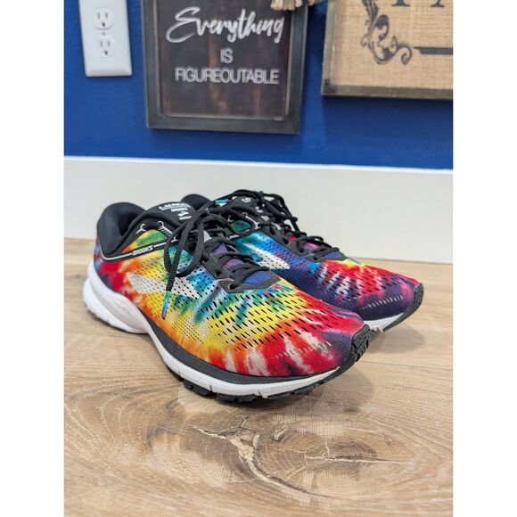 Brooks Launch 5 Rock n Roll Tie Die Marathon Series Men's 10.5 D Running Shoes - Picture 15 of 16